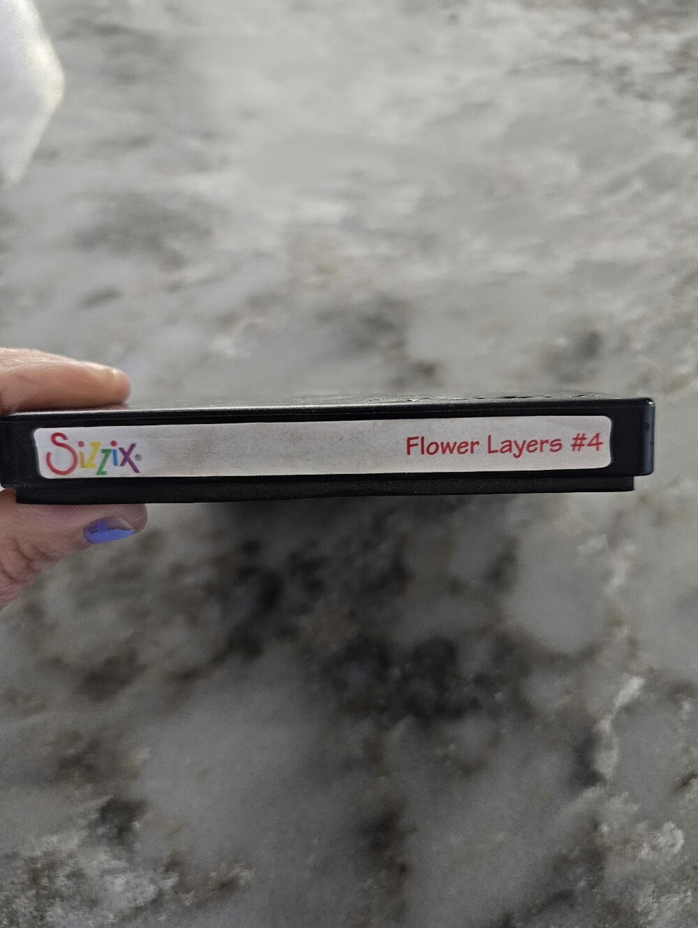 Sizzix Original Flower Layers #4 Large Steel Rule Die Cuts Fabric Foam Felt Card